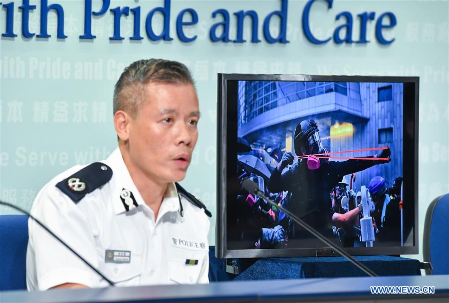 CHINA-HONG KONG-POLICE-PRESS CONFERENCE (CN)