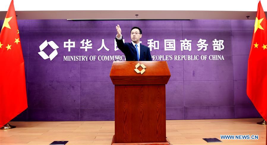 CHINA-BEIJING-MINISTRY OF COMMERCE-PRESS CONFERENCE (CN)