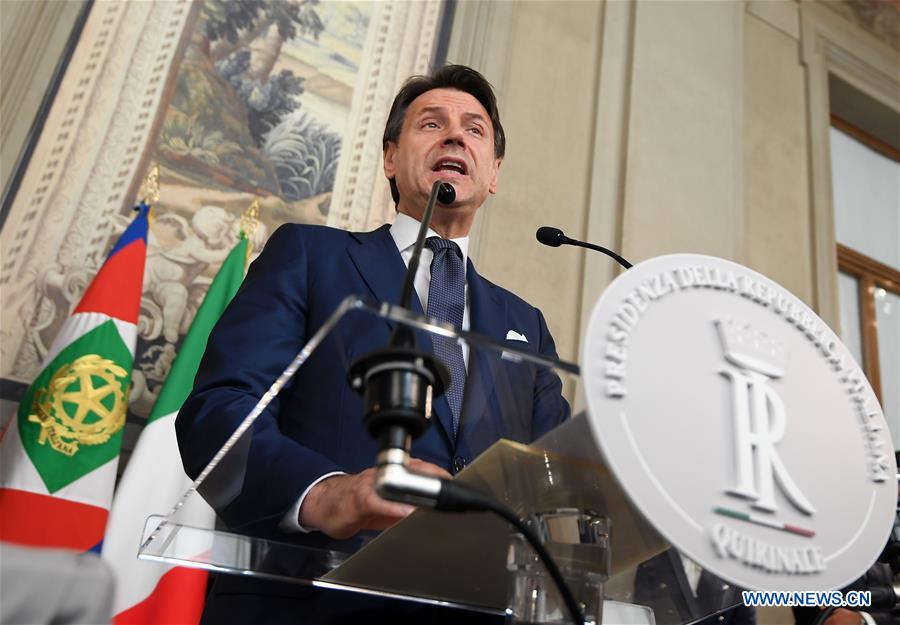 ITALY-ROME-NEW GOVERNMENT-CONTE