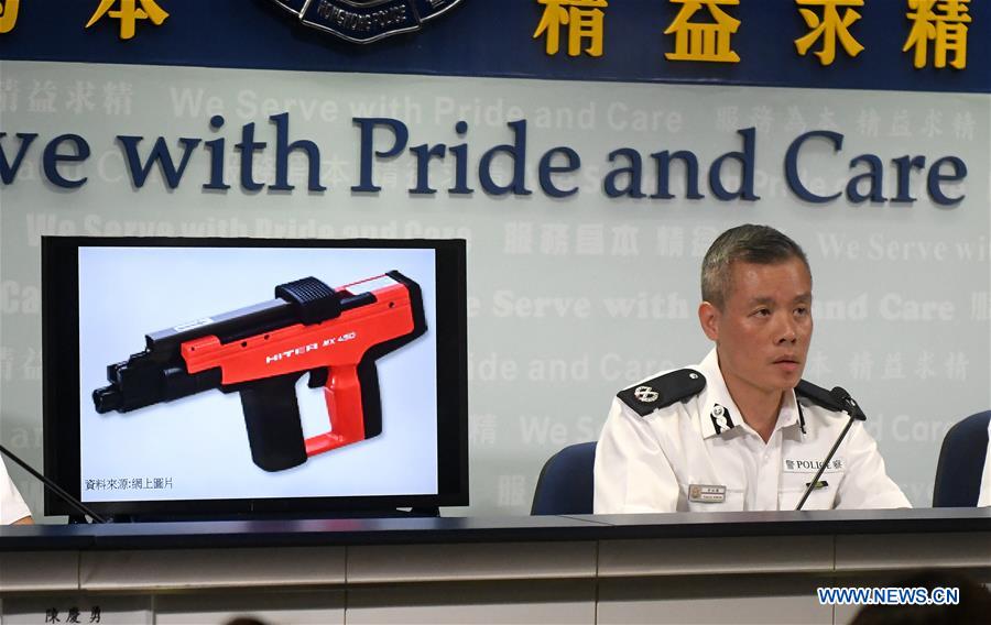 CHINA-HONG KONG-POLICE-VIOLENCE-SUSPECTS-ARREST (CN)