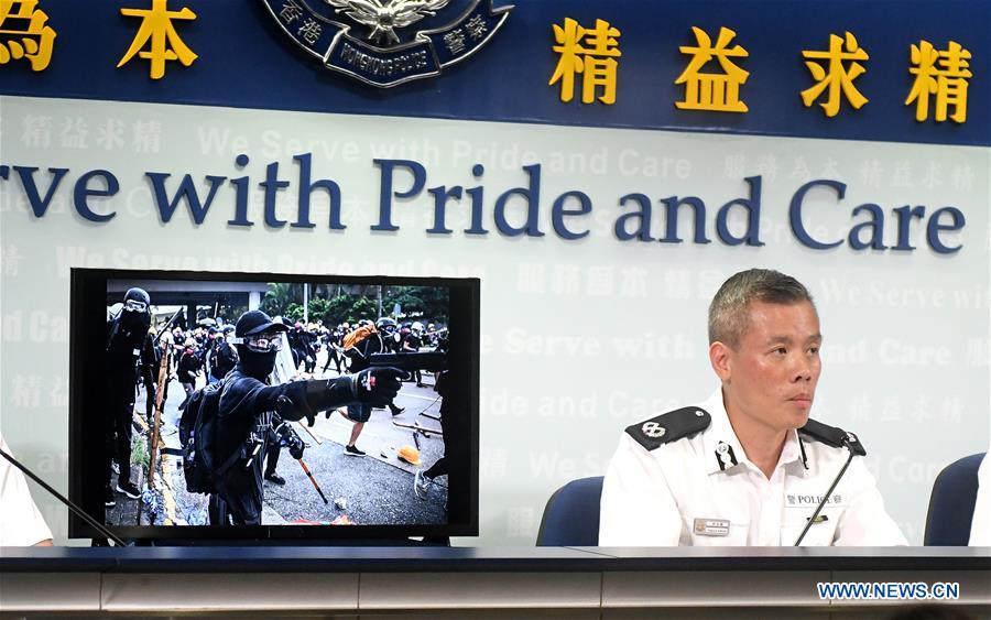 CHINA-HONG KONG-POLICE-VIOLENCE-SUSPECTS-ARREST (CN)