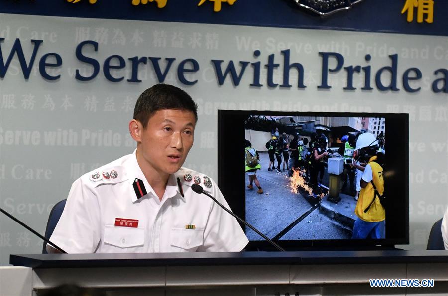 CHINA-HONG KONG-POLICE-VIOLENCE-SUSPECTS-ARREST (CN)
