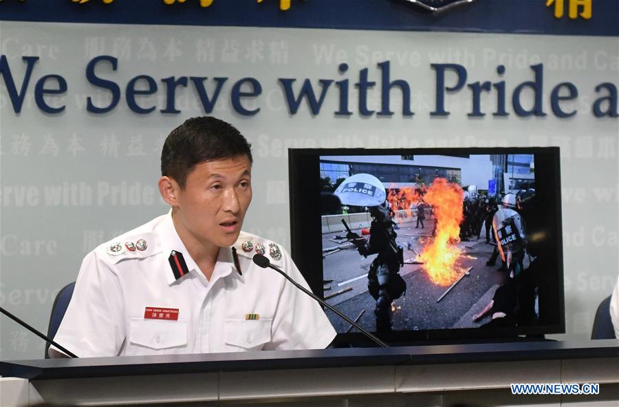 CHINA-HONG KONG-POLICE-VIOLENCE-SUSPECTS-ARREST (CN)
