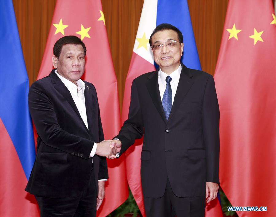 CHINA-BEIJING-LI KEQIANG-PHILIPPINE PRESIDENT-MEETING (CN)