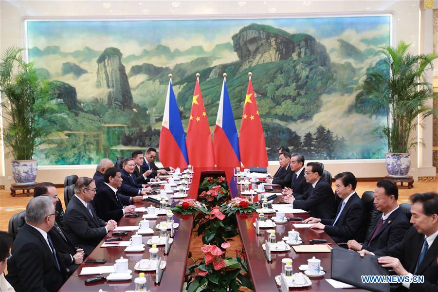 CHINA-BEIJING-LI KEQIANG-PHILIPPINE PRESIDENT-MEETING (CN)
