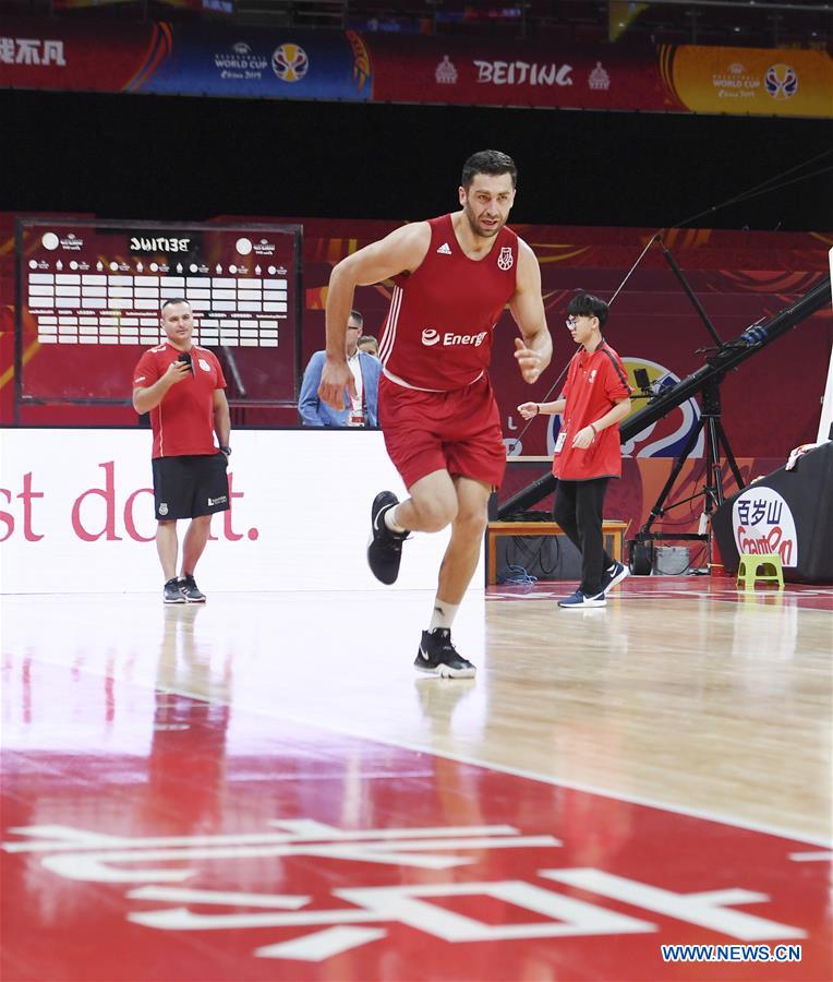 (SP)CHINA-BEIJING-BASKETBALL-FIBA WORLD CUP-POLAND-TRAINING SESSION (CN)