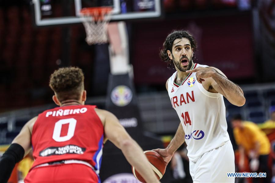 (SP)CHINA-GUANGZHOU-BASKETBALL-FIBA WORLD CUP-GROUP C-IRAN VS PUERTO RICO (CN)