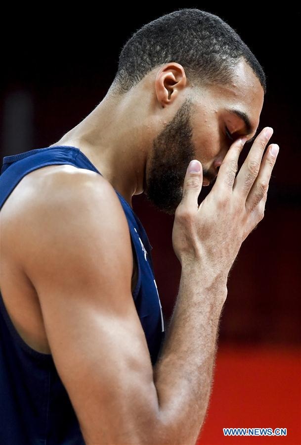 (SP)CHINA-SHENZHEN-BASKETBALL-FIBA WORLD CUP-FRANCE-TRAINING (CN)
