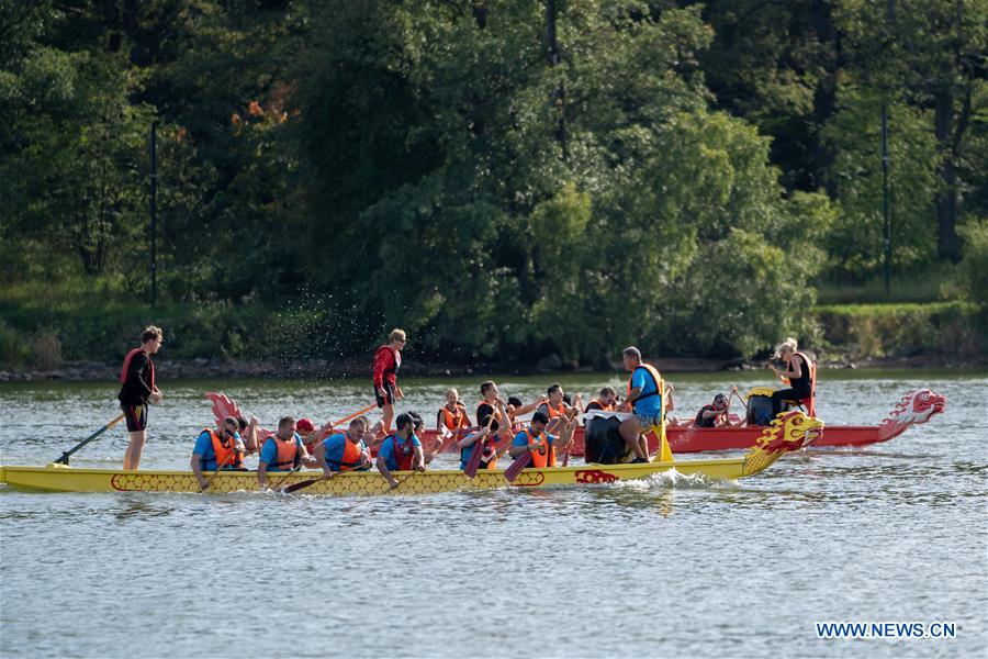 SWEDEN-STOCKHOLM-DRAGON BOAT RACING