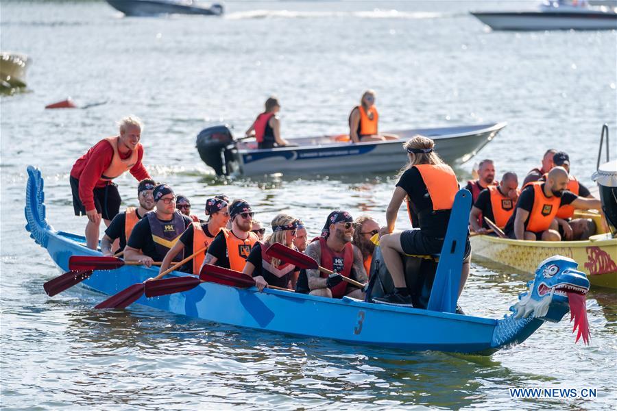 SWEDEN-STOCKHOLM-DRAGON BOAT RACING