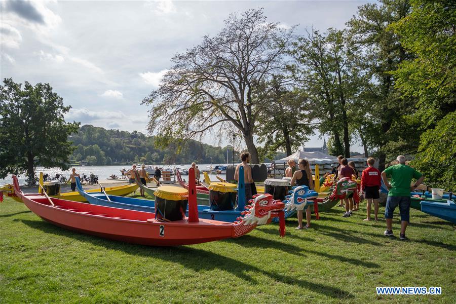 SWEDEN-STOCKHOLM-DRAGON BOAT RACING