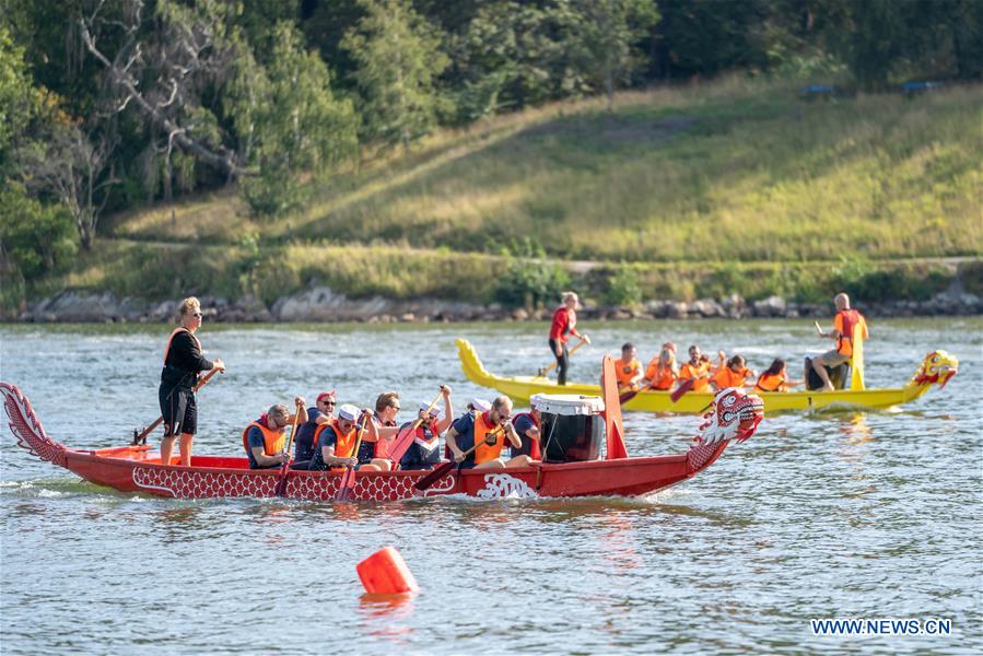 SWEDEN-STOCKHOLM-DRAGON BOAT RACING
