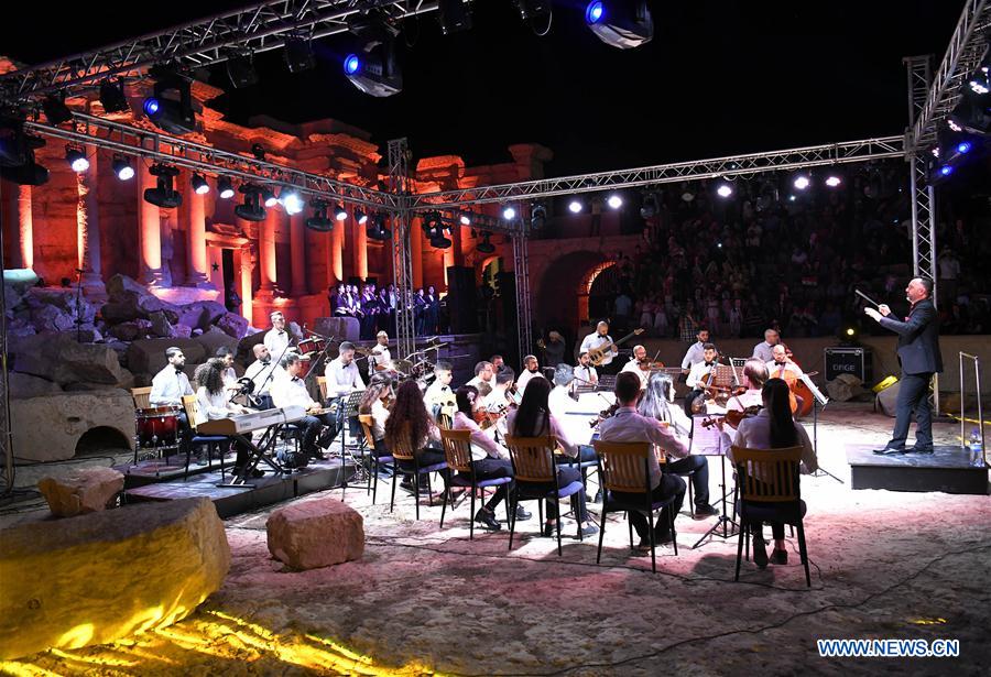 SYRIA-PALMYRA-CONCERT