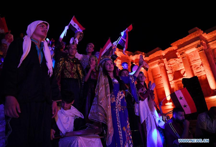 SYRIA-PALMYRA-CONCERT