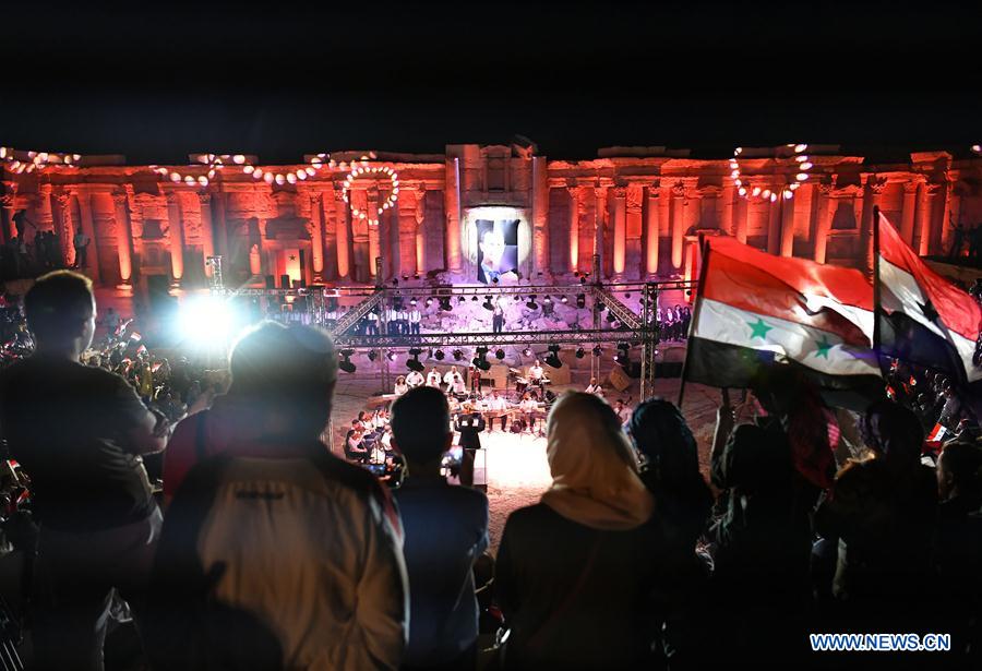 SYRIA-PALMYRA-CONCERT