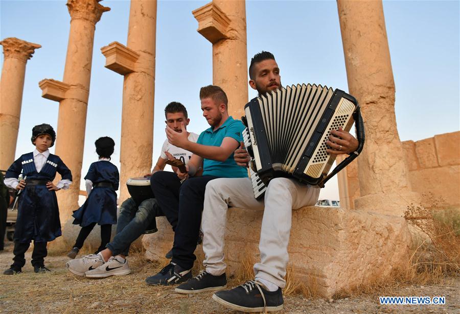 SYRIA-PALMYRA-CONCERT