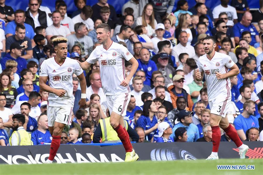 (SP) BRITAIN-LONDON-SOCCER-PREMIER LEAGUE-CHELSEA-SHEFFIELD UNITED