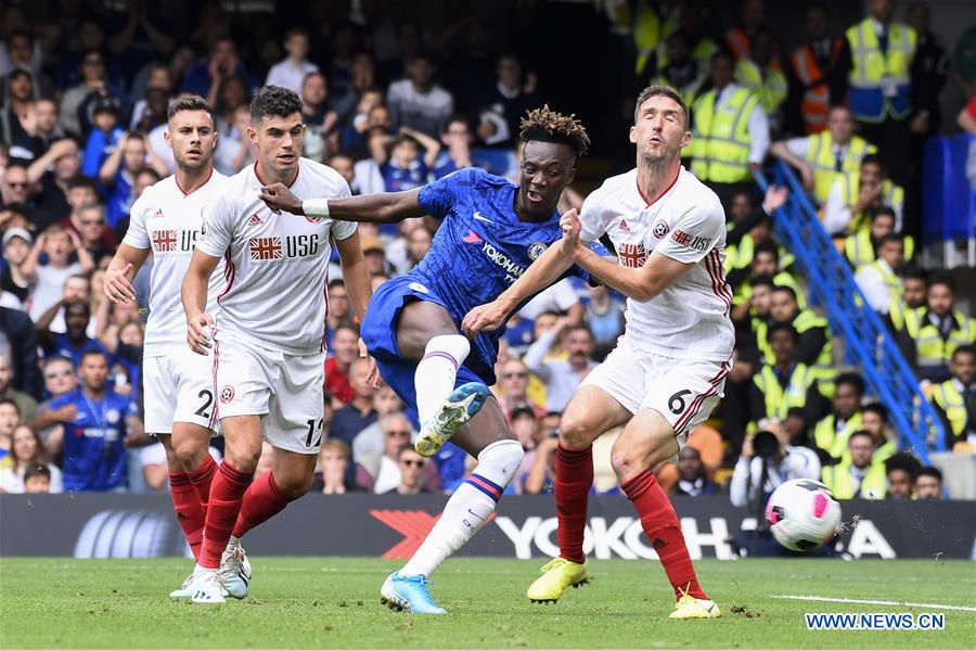 (SP) BRITAIN-LONDON-SOCCER-PREMIER LEAGUE-CHELSEA-SHEFFIELD UNITED