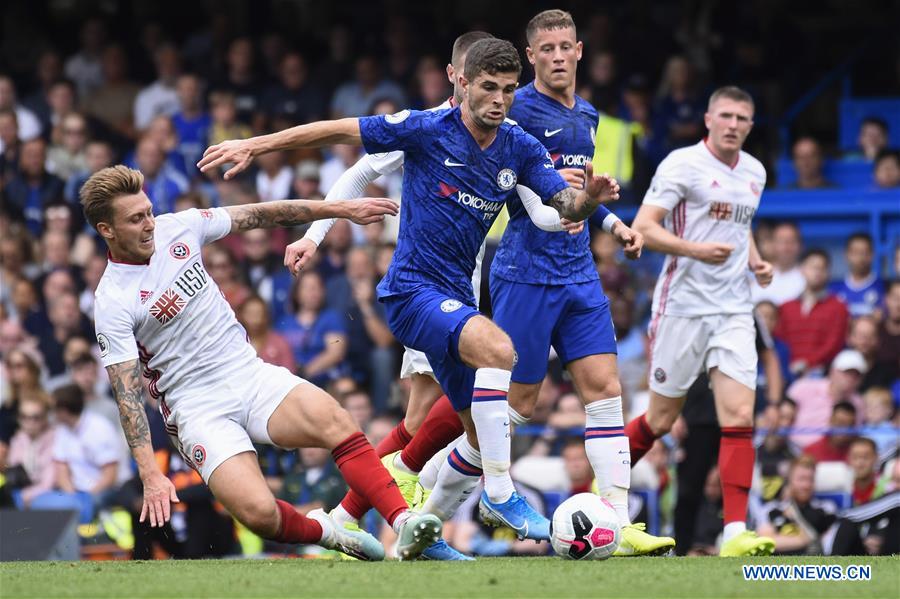 (SP) BRITAIN-LONDON-SOCCER-PREMIER LEAGUE-CHELSEA-SHEFFIELD UNITED