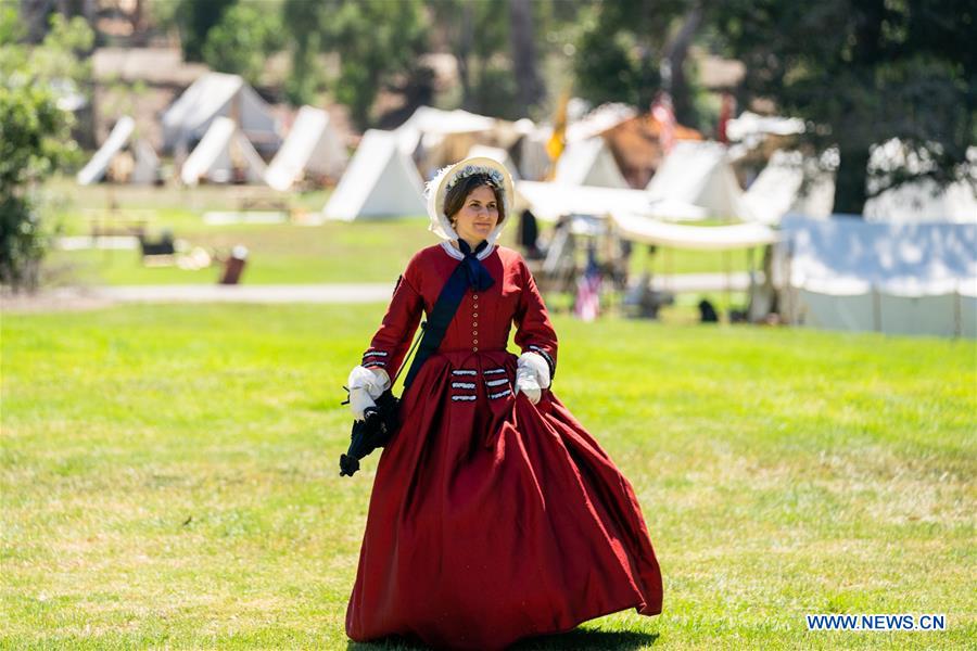 U.S.-CALIFORNIA-CIVIL WAR-REENACTMENT