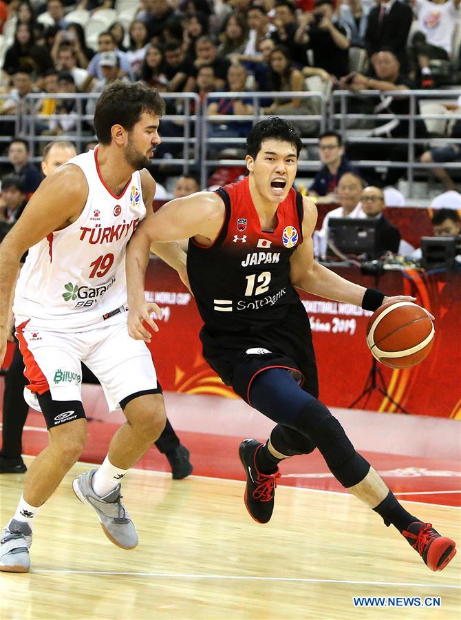 (SP)CHINA-SHANGHAI-BASKETBALL-FIBA WORLD CUP-GROUP E-JAPAN VS TURKEY (CN)