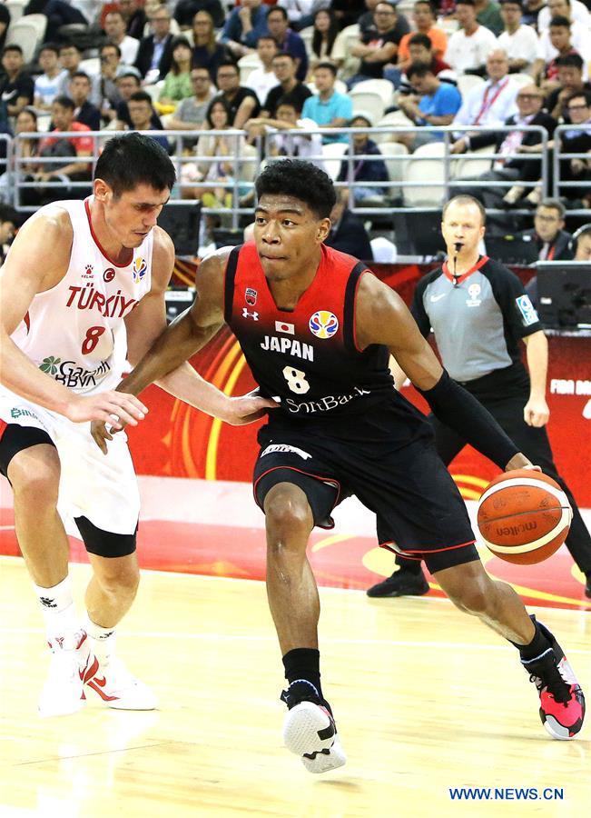 (SP)CHINA-SHANGHAI-BASKETBALL-FIBA WORLD CUP-GROUP E-JAPAN VS TURKEY (CN)