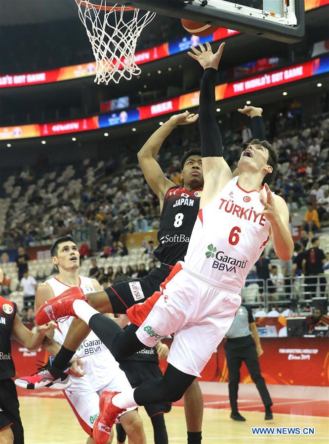 (SP)CHINA-SHANGHAI-BASKETBALL-FIBA WORLD CUP-GROUP E-JAPAN VS TURKEY (CN)