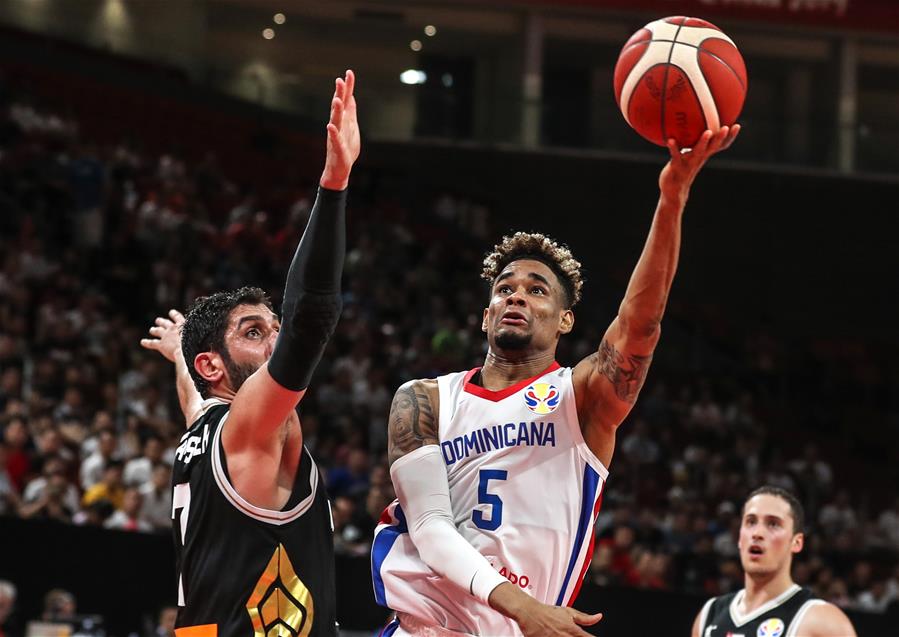 (SP)CHINA-SHENZHEN-BASKETBALL-FIBA WORLD CUP-GROUP G-DOMINICAN REPUBLIC VS JORDAN (CN)