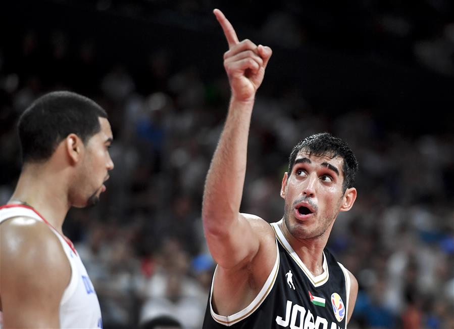 (SP)CHINA-SHENZHEN-BASKETBALL-FIBA WORLD CUP-GROUP G-DOMINICAN REPUBLIC VS JORDAN (CN)