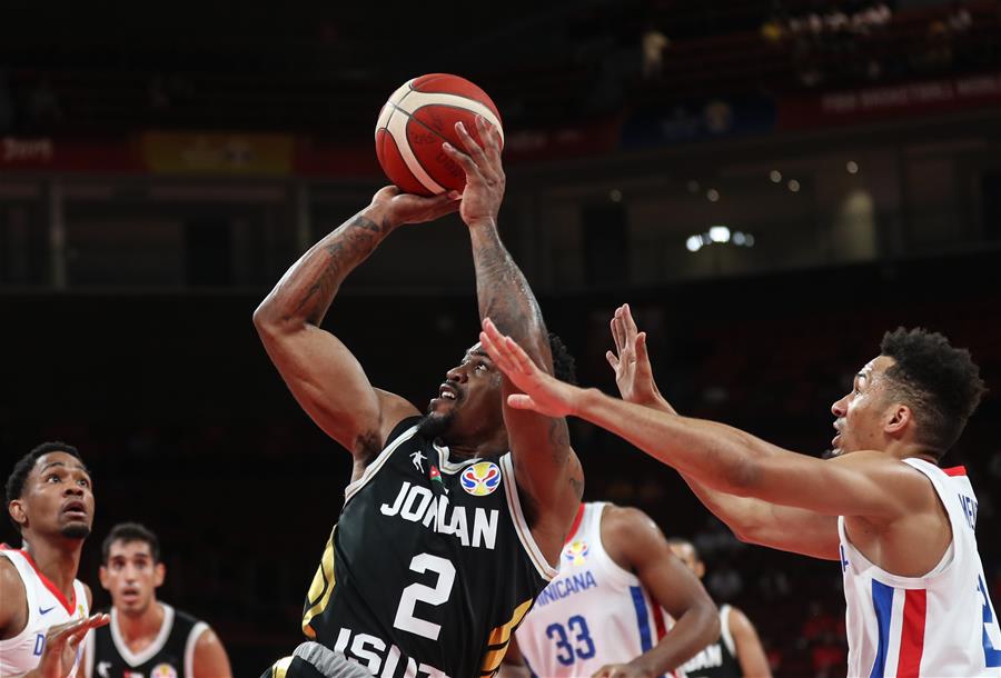 (SP)CHINA-SHENZHEN-BASKETBALL-FIBA WORLD CUP-GROUP G-DOMINICAN REPUBLIC VS JORDAN (CN)
