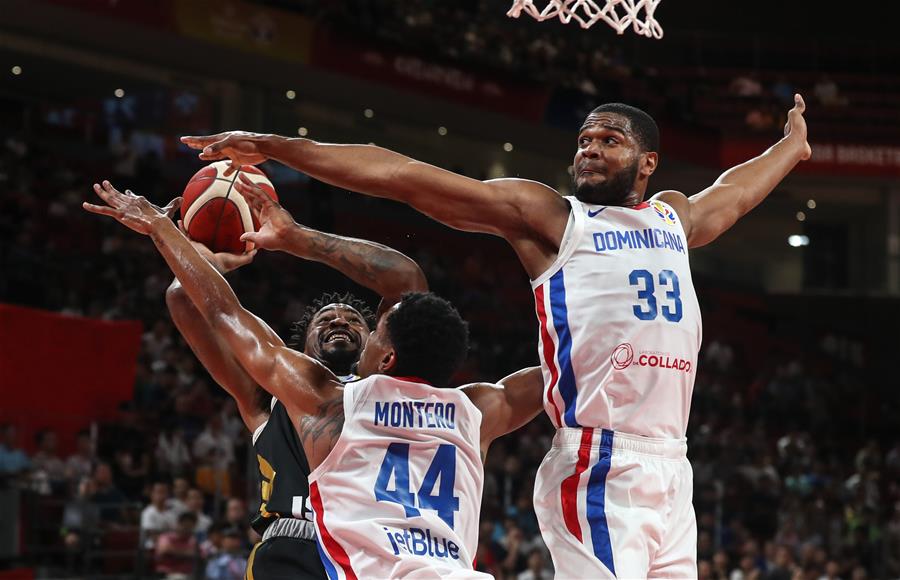 (SP)CHINA-SHENZHEN-BASKETBALL-FIBA WORLD CUP-GROUP G-DOMINICAN REPUBLIC VS JORDAN (CN)