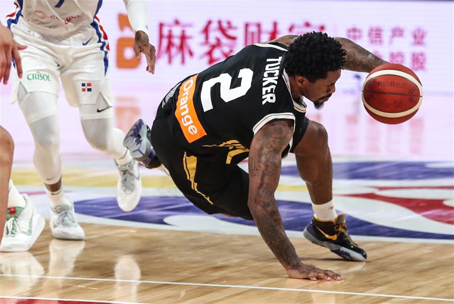 (SP)CHINA-SHENZHEN-BASKETBALL-FIBA WORLD CUP-GROUP G-DOMINICAN REPUBLIC VS JORDAN (CN)