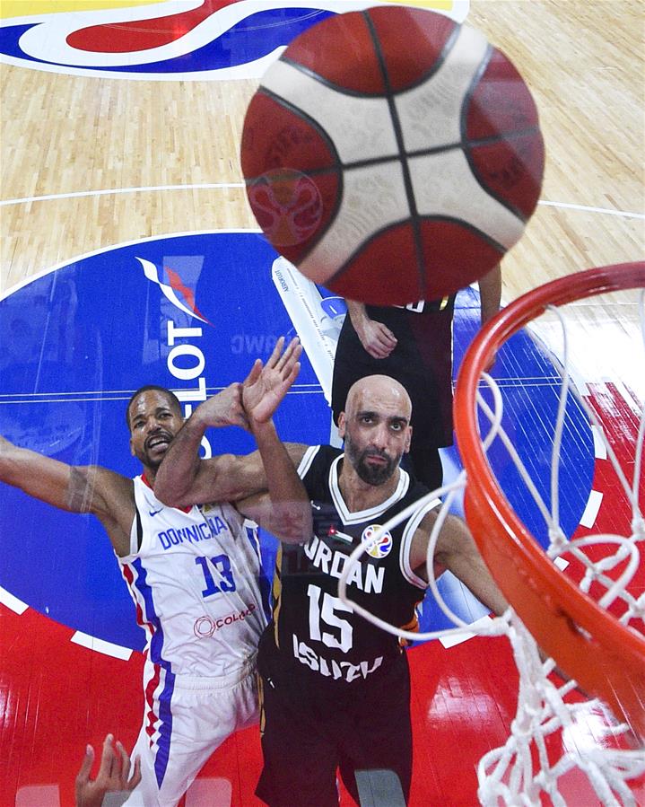 (SP)CHINA-SHENZHEN-BASKETBALL-FIBA WORLD CUP-GROUP G-DOMINICAN REPUBLIC VS JORDAN (CN)