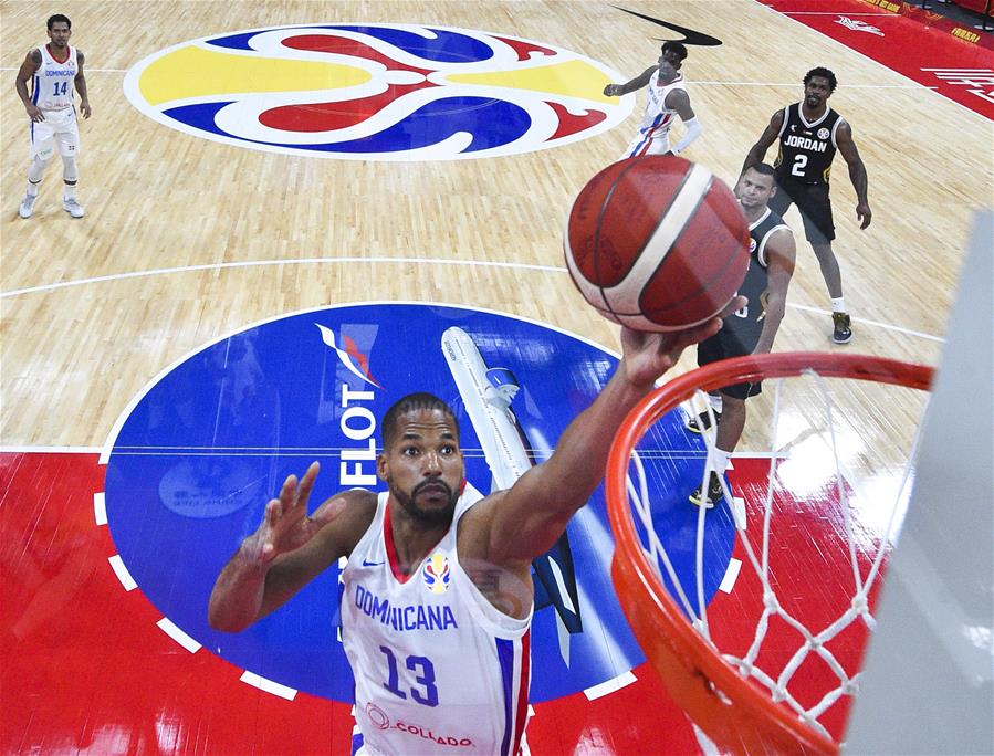 (SP)CHINA-SHENZHEN-BASKETBALL-FIBA WORLD CUP-GROUP G-DOMINICAN REPUBLIC VS JORDAN (CN)
