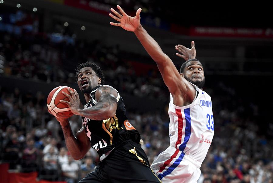 (SP)CHINA-SHENZHEN-BASKETBALL-FIBA WORLD CUP-GROUP G-DOMINICAN REPUBLIC VS JORDAN (CN)
