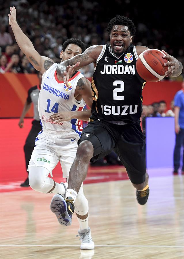 (SP)CHINA-SHENZHEN-BASKETBALL-FIBA WORLD CUP-GROUP G-DOMINICAN REPUBLIC VS JORDAN (CN)