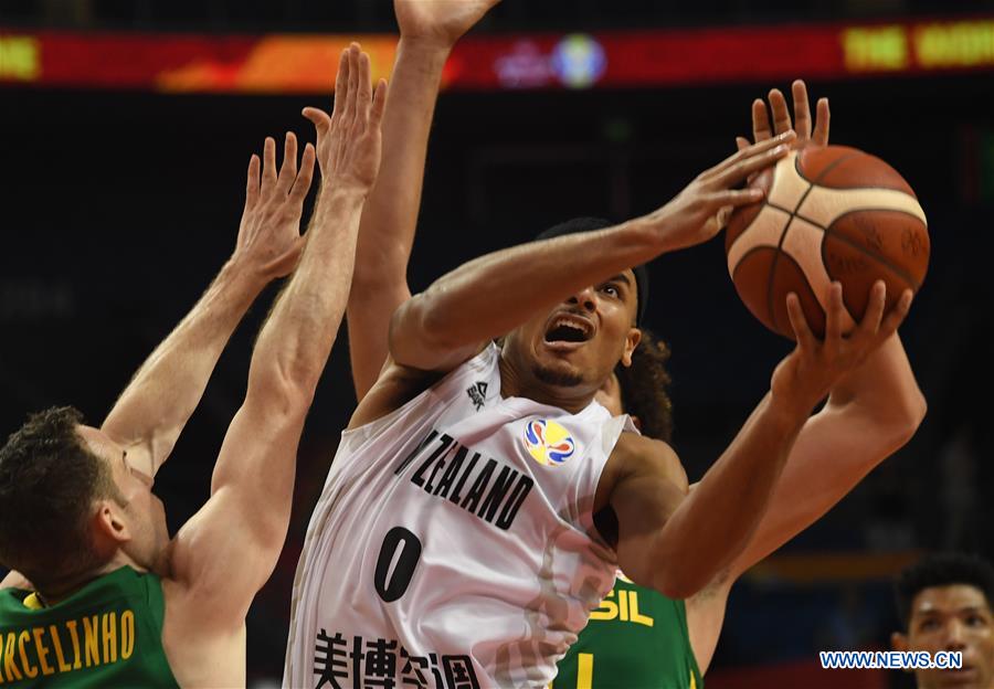 (SP)CHINA-NANJING-BASKETBALL-FIBA WORLD CUP-GROUP F-BRAZIL VS NEW ZEALAND (CN)