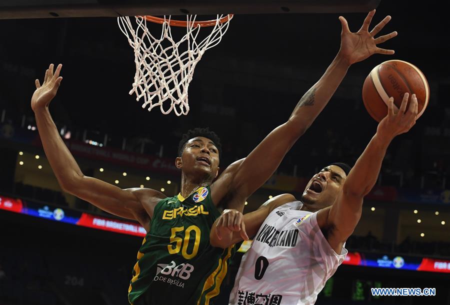 (SP)CHINA-NANJING-BASKETBALL-FIBA WORLD CUP-GROUP F-BRAZIL VS NEW ZEALAND (CN)
