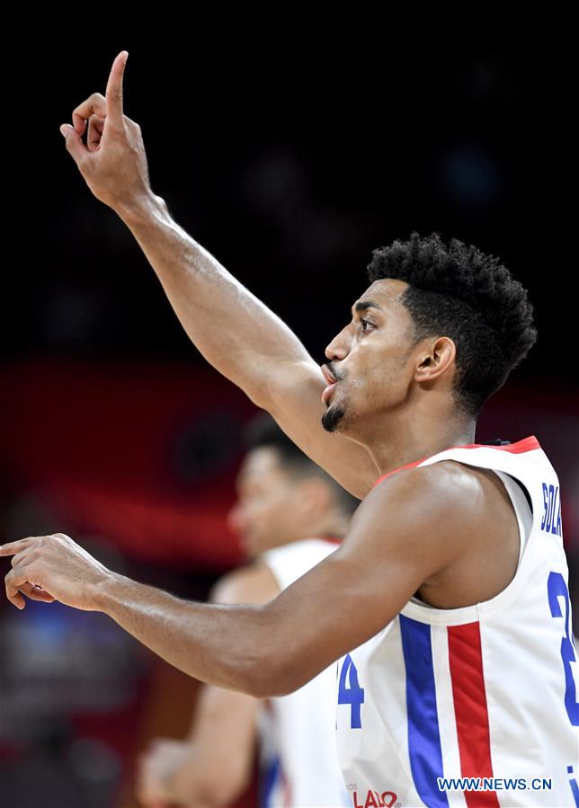 (SP)CHINA-SHENZHEN-BASKETBALL-FIBA WORLD CUP-GROUP G-DOMINICAN REPUBLIC VS JORDAN (CN)