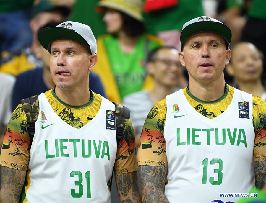 (SP)CHINA-DONGGUAN-BASKETBALL-FIBA WORLD CUP-GROUP H-LITHUANIA VS SENEGAL (CN)