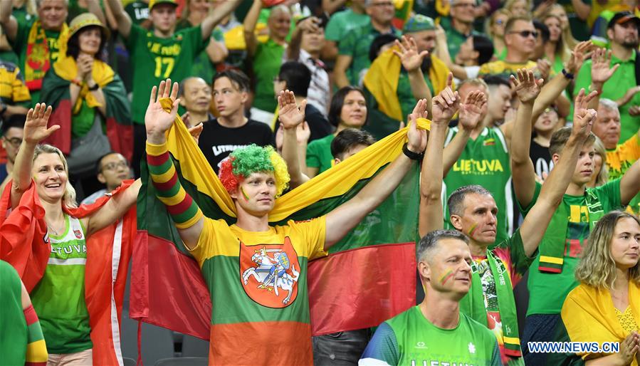 (SP)CHINA-DONGGUAN-BASKETBALL-FIBA WORLD CUP-GROUP H-LITHUANIA VS SENEGAL (CN)