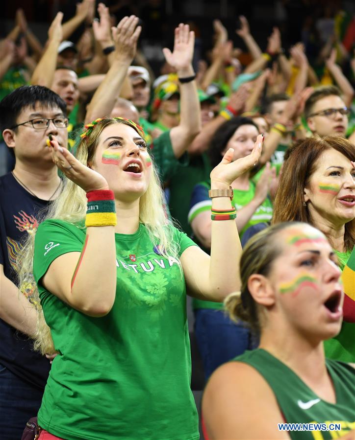 (SP)CHINA-DONGGUAN-BASKETBALL-FIBA WORLD CUP-GROUP H-LITHUANIA VS SENEGAL (CN)