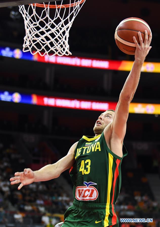 (SP)CHINA-DONGGUAN-BASKETBALL-FIBA WORLD CUP-GROUP H-LITHUANIA VS SENEGAL (CN)