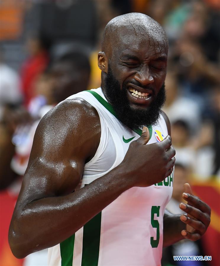 (SP)CHINA-DONGGUAN-BASKETBALL-FIBA WORLD CUP-GROUP H-LITHUANIA VS SENEGAL (CN)