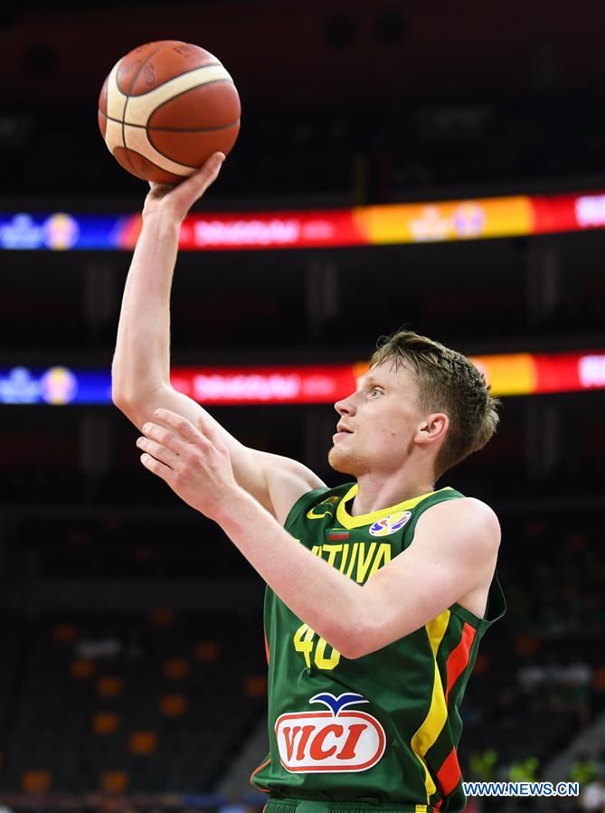 (SP)CHINA-DONGGUAN-BASKETBALL-FIBA WORLD CUP-GROUP H-LITHUANIA VS SENEGAL (CN)