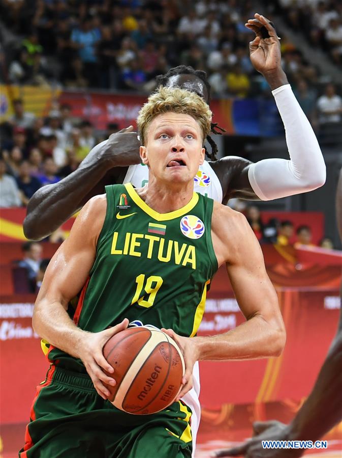 (SP)CHINA-DONGGUAN-BASKETBALL-FIBA WORLD CUP-GROUP H-LITHUANIA VS SENEGAL (CN)