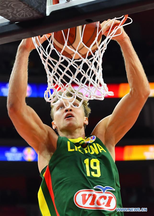 (SP)CHINA-DONGGUAN-BASKETBALL-FIBA WORLD CUP-GROUP H-LITHUANIA VS SENEGAL (CN)