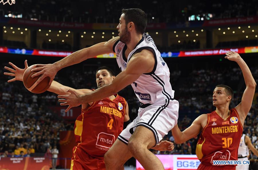 (SP)CHINA-NANJING-BASKETBALL-FIBA WORLD CUP-GROUP F-GREECE VS MONTENEGRO (CN)