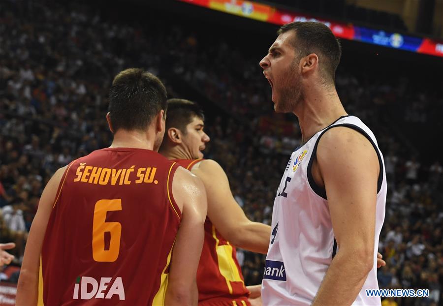 (SP)CHINA-NANJING-BASKETBALL-FIBA WORLD CUP-GROUP F-GREECE VS MONTENEGRO (CN)