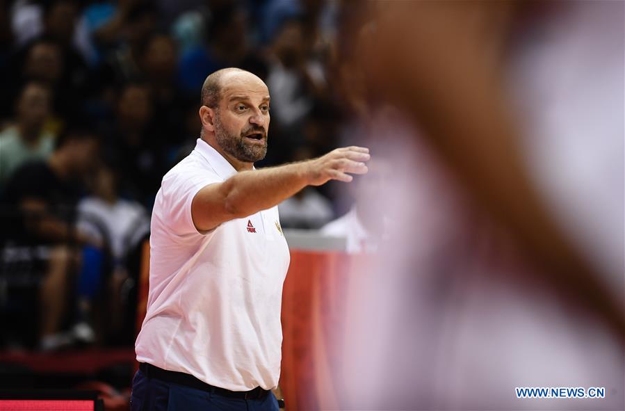 (SP)CHINA-NANJING-BASKETBALL-FIBA WORLD CUP-GROUP F-GREECE VS MONTENEGRO (CN)